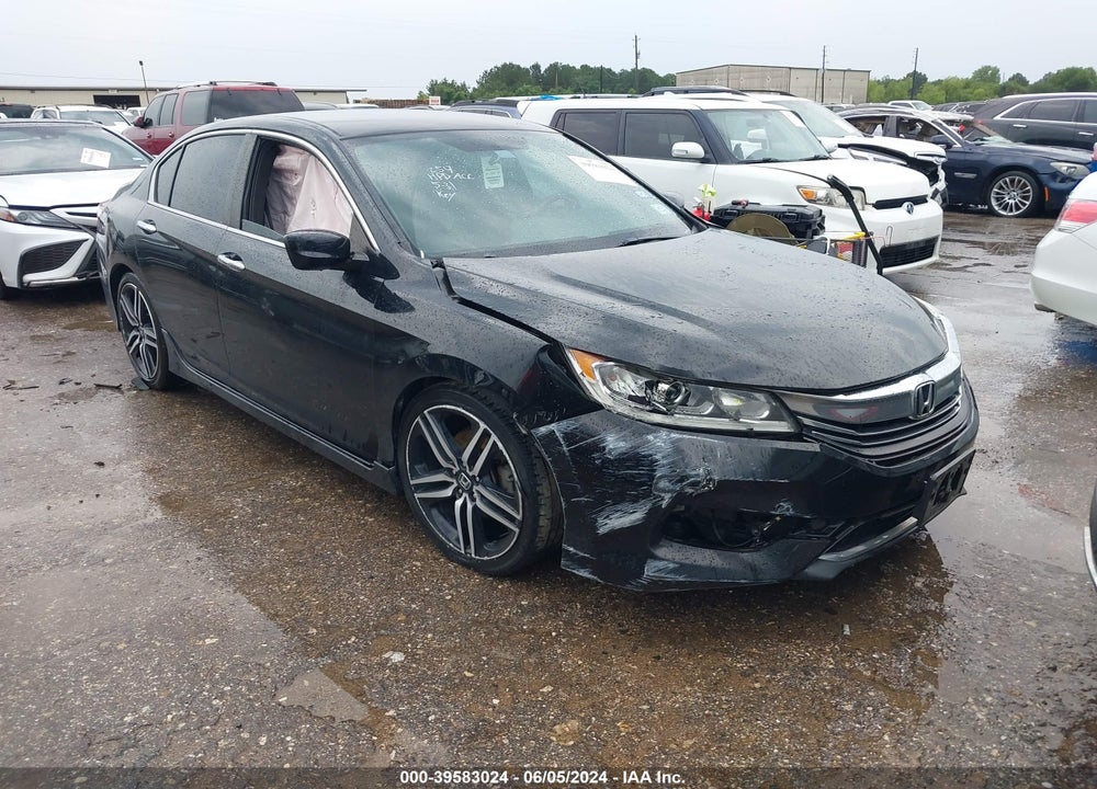 2017 HONDA ACCORD SPORT VIN: 1HGCR2F55HA170511
