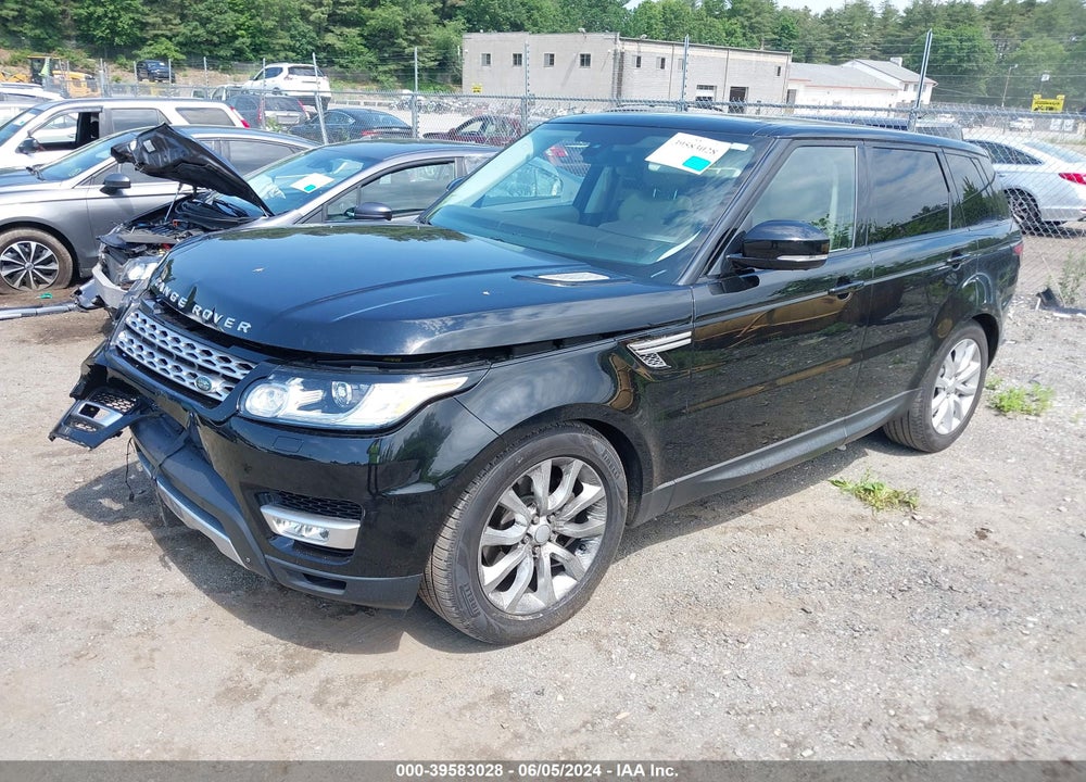 2015 LAND ROVER RANGE ROVER SPORT 3.0L V6 SUPERCHARGED HSE VIN: SALWR2VF1FA521278