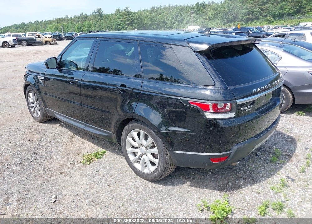 2015 LAND ROVER RANGE ROVER SPORT 3.0L V6 SUPERCHARGED HSE VIN: SALWR2VF1FA521278