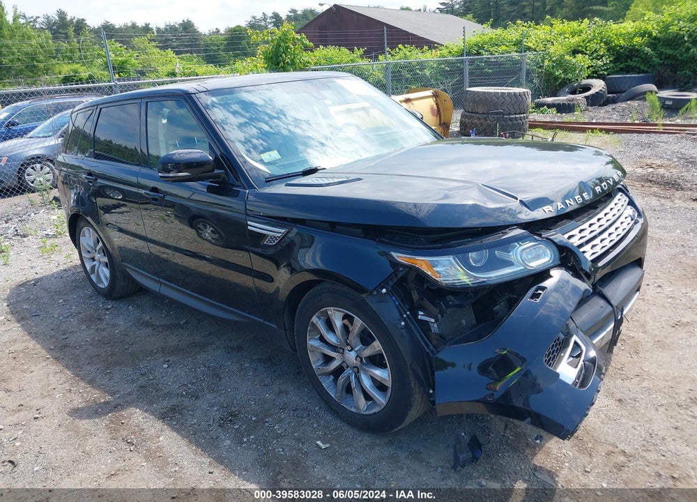 2015 LAND ROVER RANGE ROVER SPORT 3.0L V6 SUPERCHARGED HSE VIN: SALWR2VF1FA521278