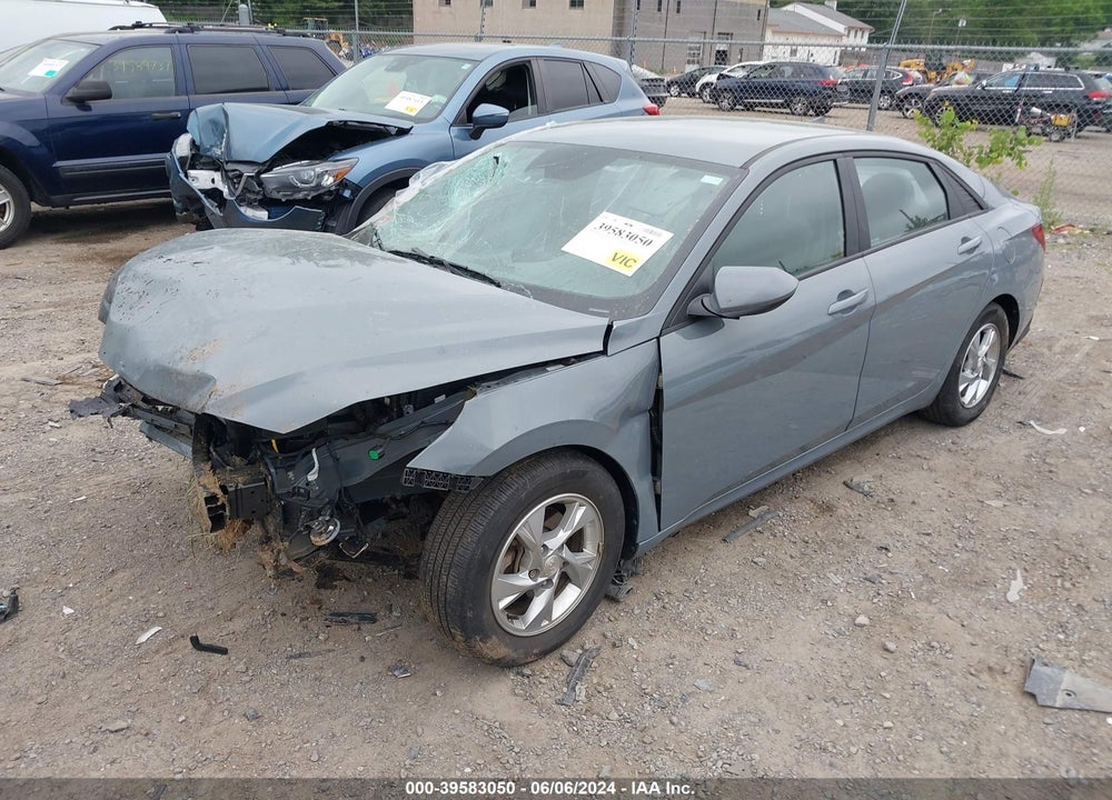 2022 HYUNDAI ELANTRA SE VIN: KMHLL4AG3NU289457