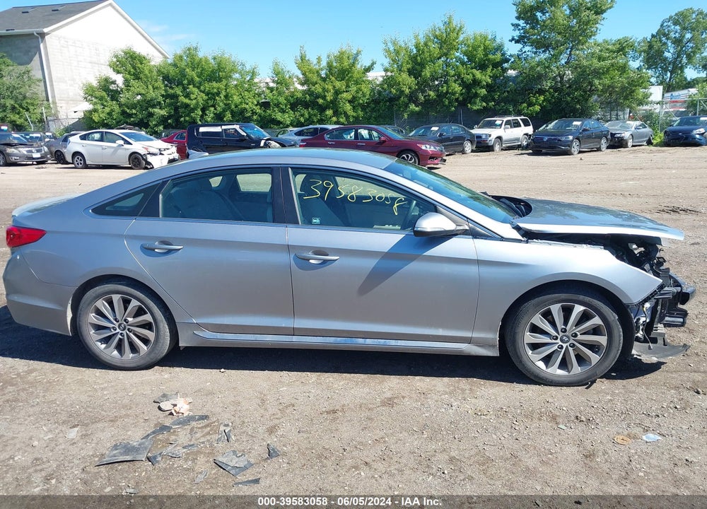 2015 HYUNDAI SONATA SPORT VIN: 5NPE34AFXFH054988