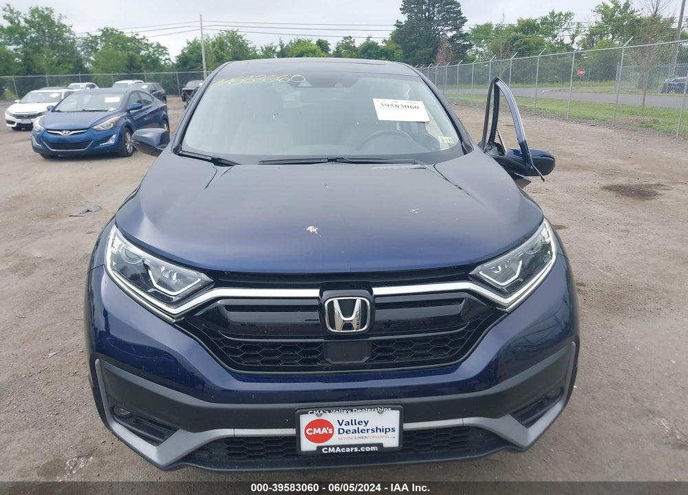 2022 HONDA CR-V AWD EX-L VIN: 5J6RW2H88NA008404
