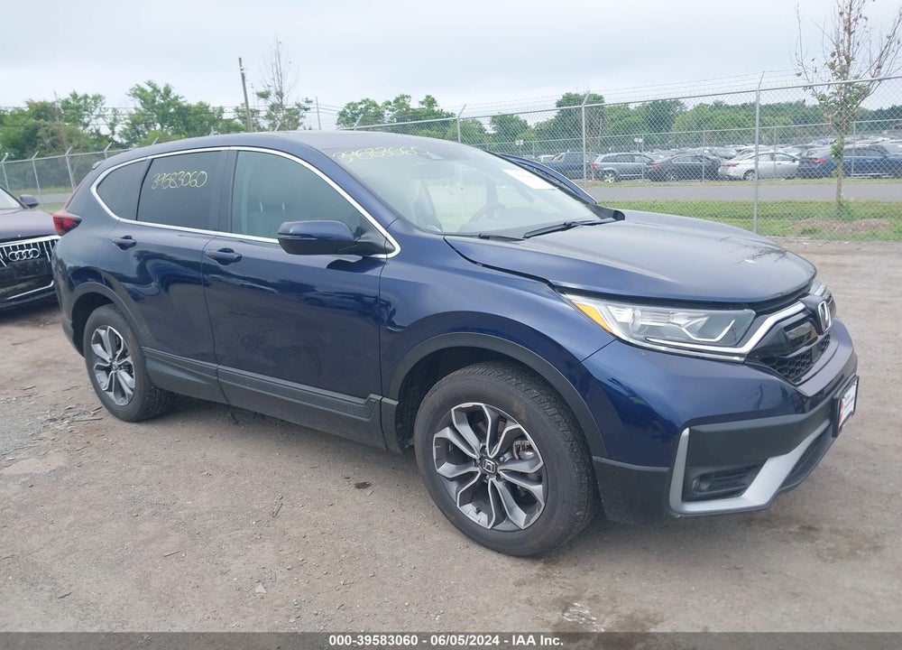 2022 HONDA CR-V AWD EX-L VIN: 5J6RW2H88NA008404
