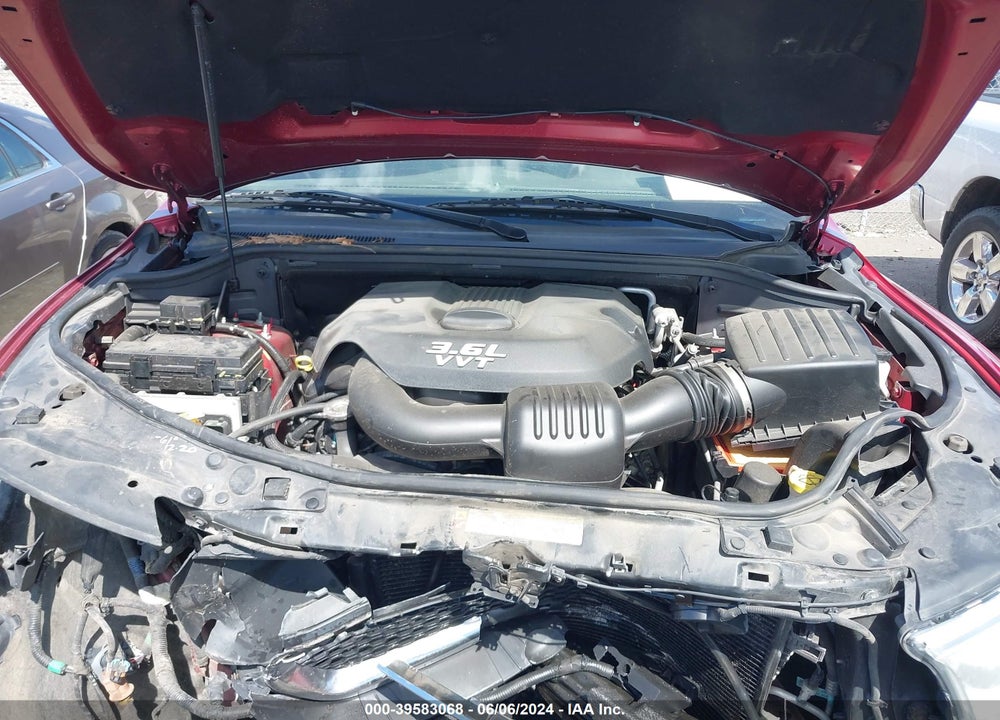 2013 DODGE DURANGO SXT VIN: 1C4RDJAG3DC539987