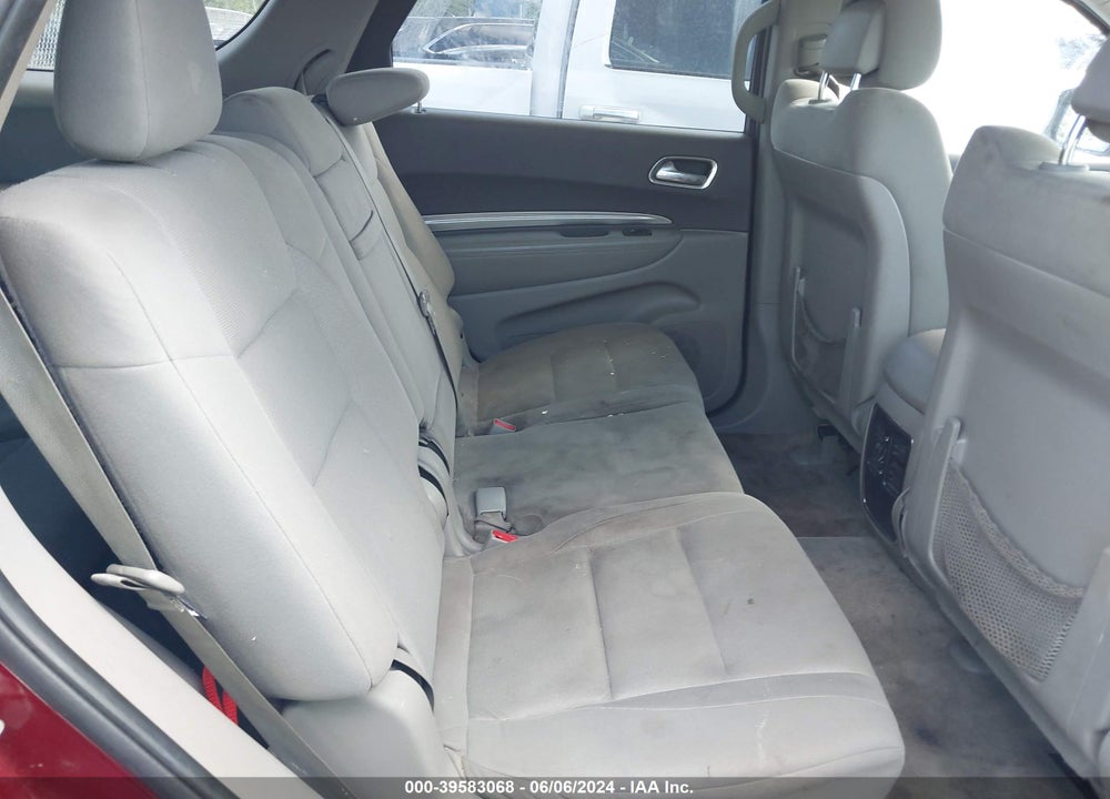 2013 DODGE DURANGO SXT VIN: 1C4RDJAG3DC539987