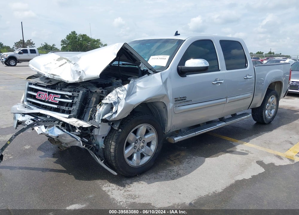 2012 GMC SIERRA 1500 SLE VIN: 3GTP1VE03CG184920