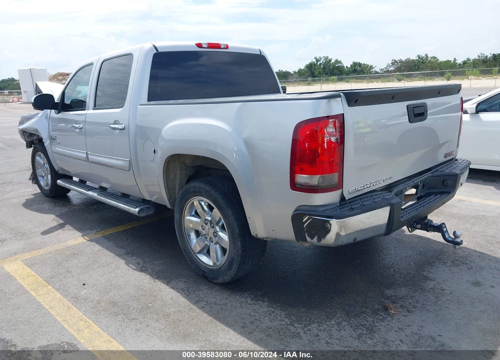 2012 GMC SIERRA 1500 SLE VIN: 3GTP1VE03CG184920