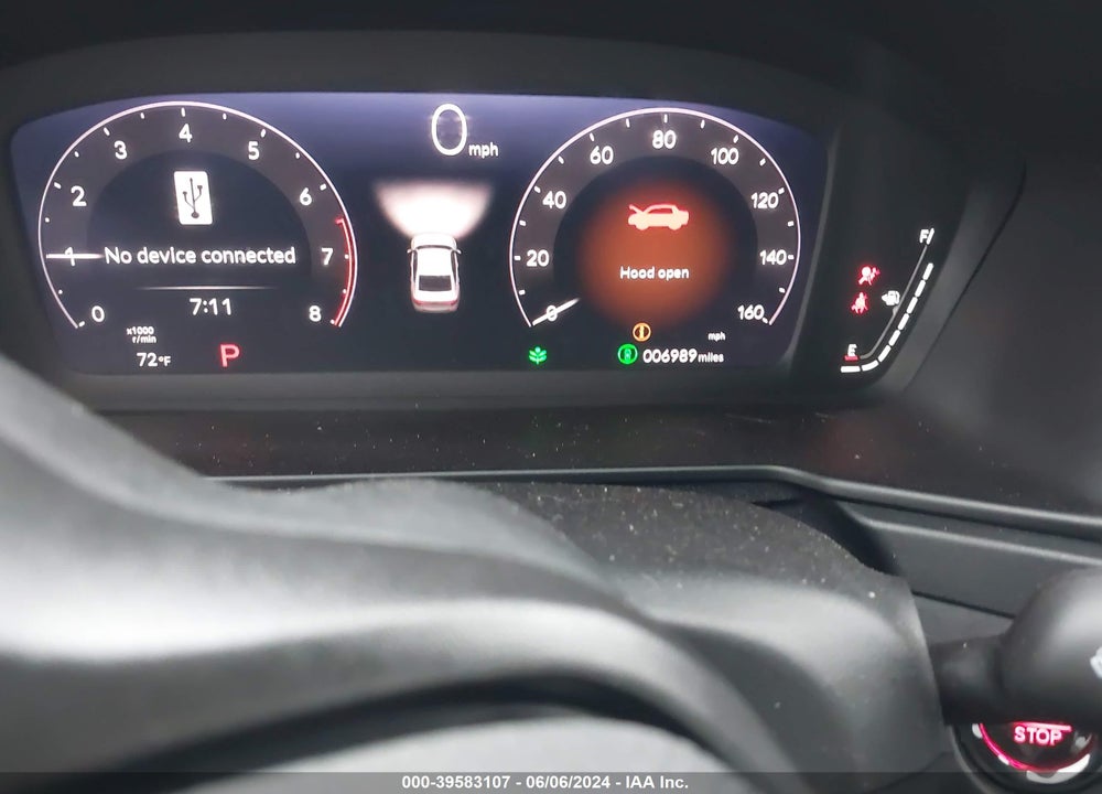 2023 HONDA ACCORD EX VIN: 1HGCY1F3XPA059320