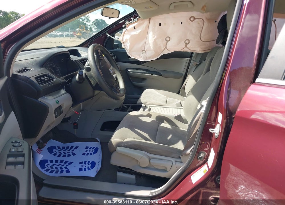 2014 HONDA CR-V LX VIN: 5J6RM4H39EL098995