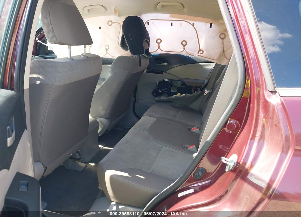 2014 HONDA CR-V LX VIN: 5J6RM4H39EL098995