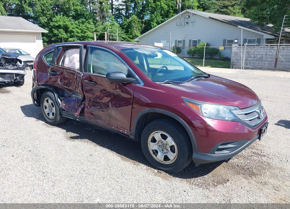 2014 HONDA CR-V LX VIN: 5J6RM4H39EL098995