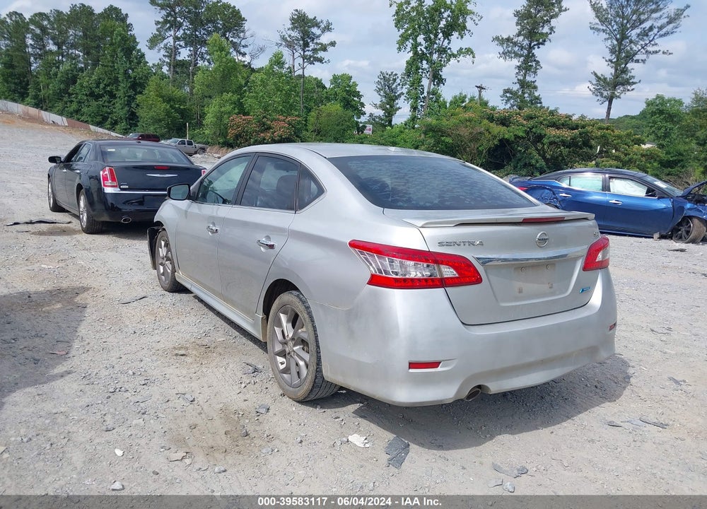 2014 NISSAN SENTRA SR VIN: 3N1AB7AP2EY278854