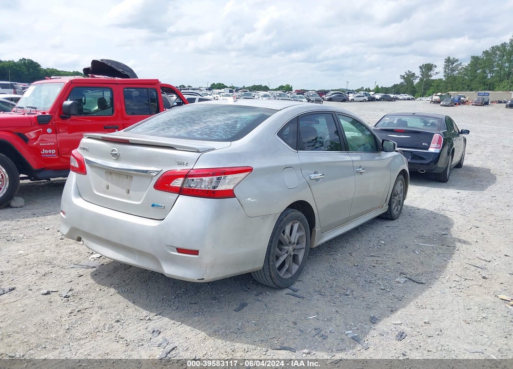 2014 NISSAN SENTRA SR VIN: 3N1AB7AP2EY278854
