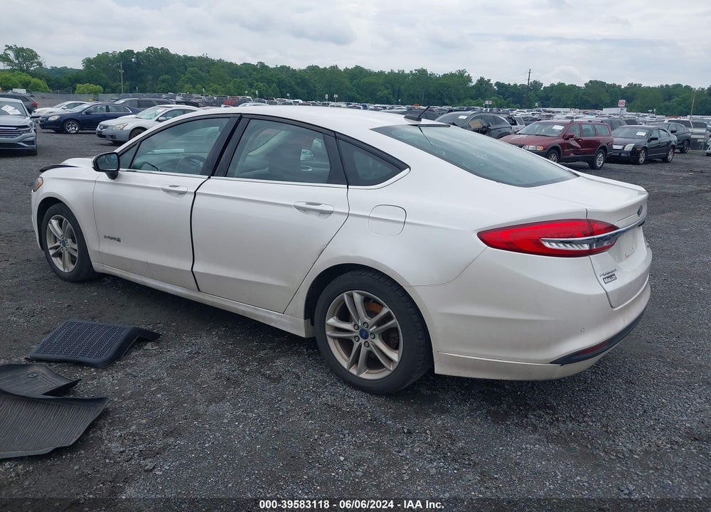 2018 FORD FUSION HYBRID VIN: 3FA6P0LU7JR153194