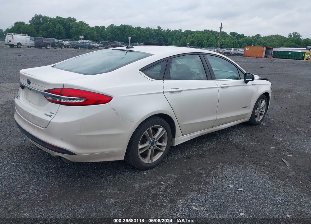 2018 FORD FUSION HYBRID VIN: 3FA6P0LU7JR153194