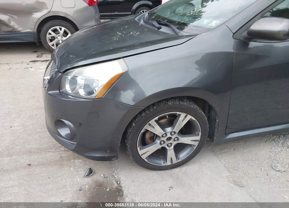 2009 PONTIAC VIBE GT VIN: 5Y2SR67039Z429083
