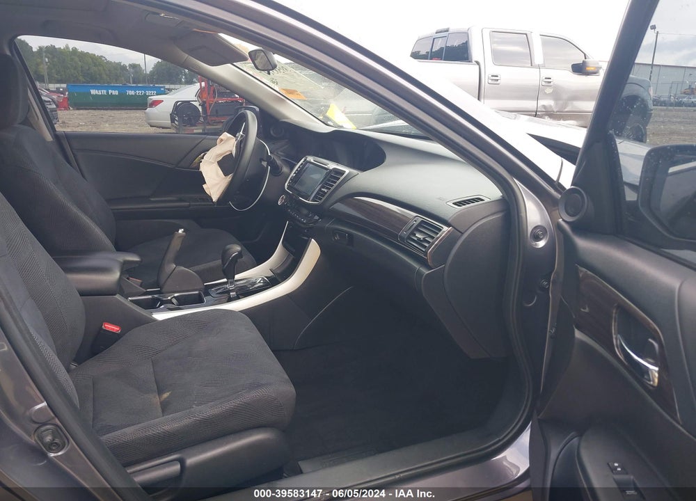 2016 HONDA ACCORD EX VIN: 1HGCR2F70GA092509