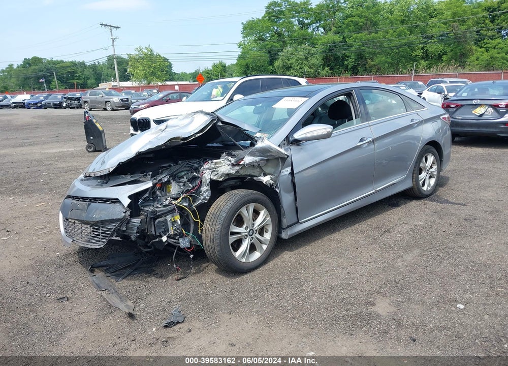 2015 HYUNDAI SONATA HYBRID LIMITED VIN: KMHEC4A4XFA125916