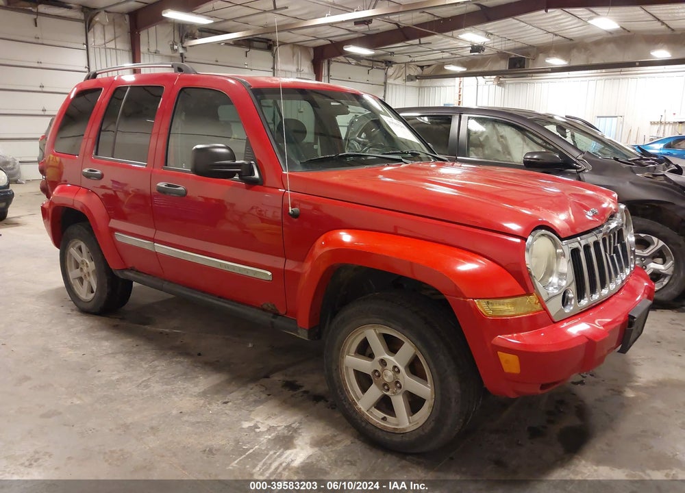 2005 JEEP LIBERTY LIMITED EDITION VIN: 1J4GL58K25W537864