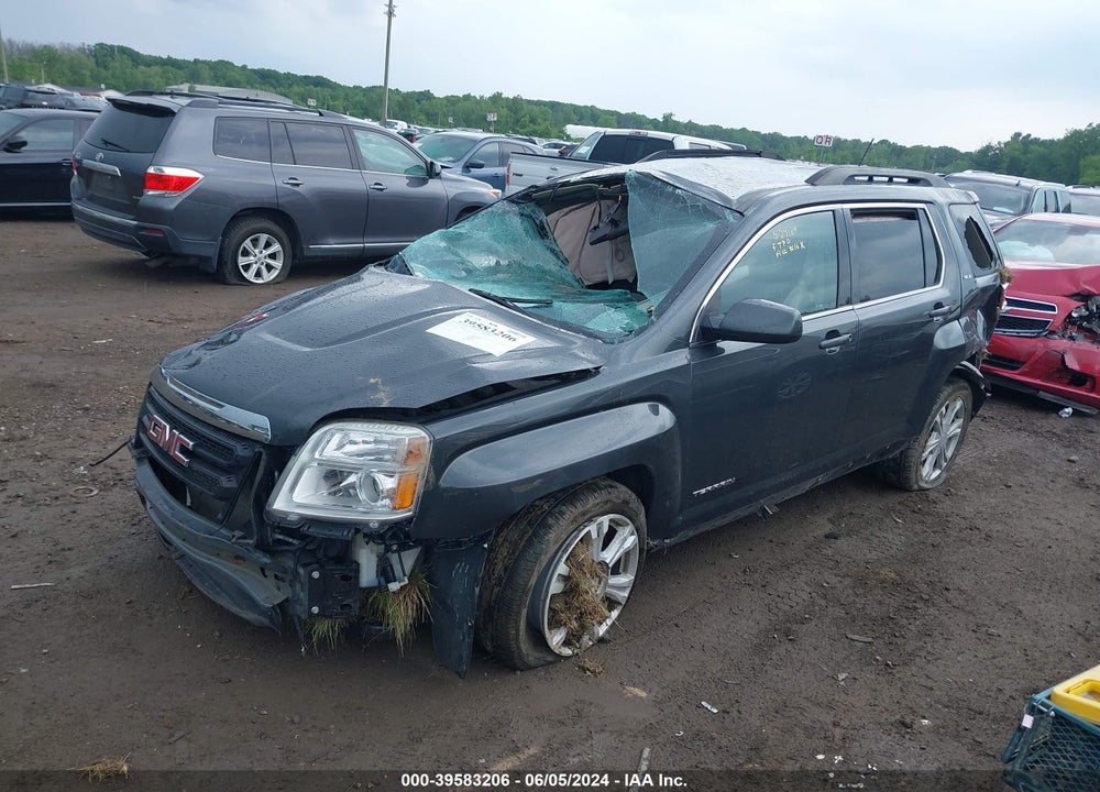 2017 GMC TERRAIN SLE-2 VIN: 2GKFLTEK7H6266250