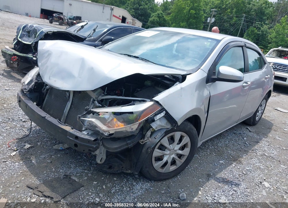 2016 TOYOTA COROLLA L VIN: 2T1BURHE0GC521527