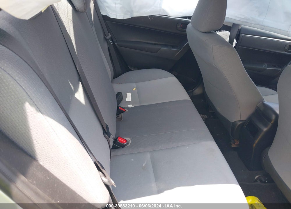 2016 TOYOTA COROLLA L VIN: 2T1BURHE0GC521527