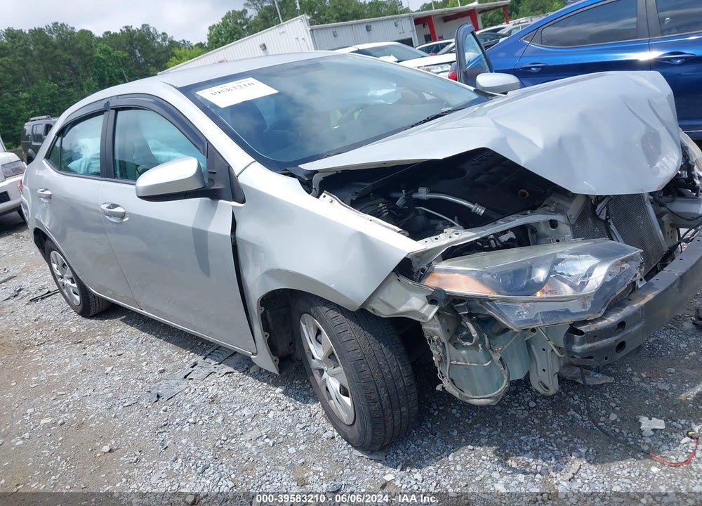 2016 TOYOTA COROLLA L VIN: 2T1BURHE0GC521527