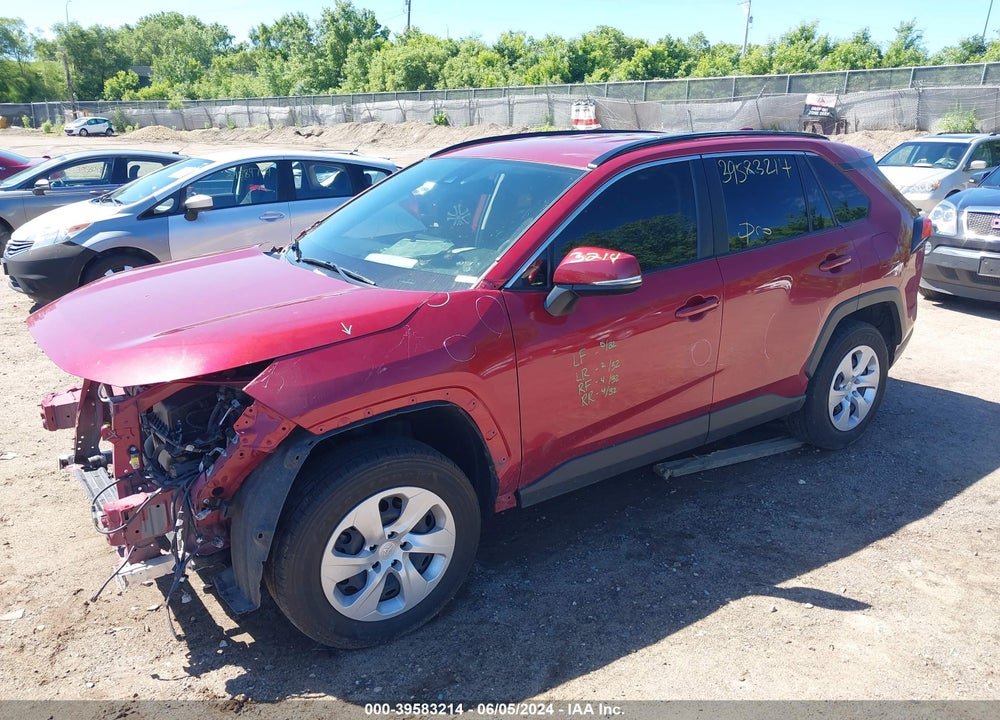 2019 TOYOTA RAV4 LE VIN: JTMG1RFV7KJ004840