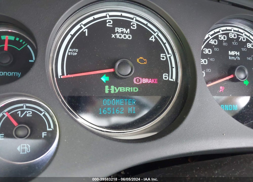 2008 CHEVROLET TAHOE HYBRID VIN: 1GNFC13518R207171