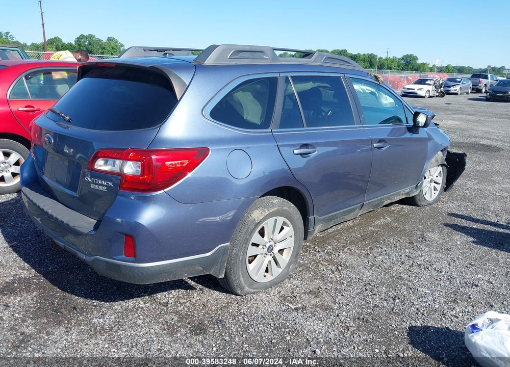 2015 SUBARU OUTBACK 2.5I PREMIUM VIN: 4S4BSACC4F3265716