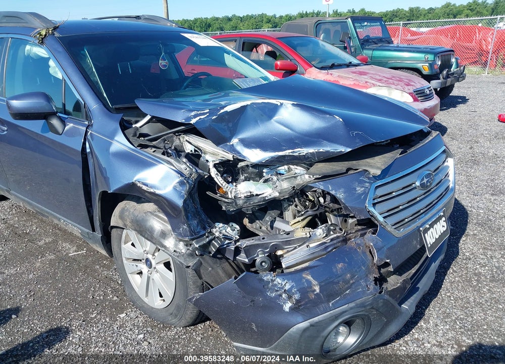 2015 SUBARU OUTBACK 2.5I PREMIUM VIN: 4S4BSACC4F3265716