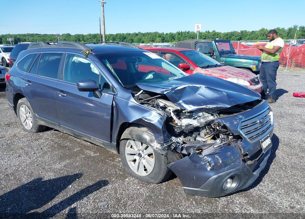 2015 SUBARU OUTBACK 2.5I PREMIUM VIN: 4S4BSACC4F3265716