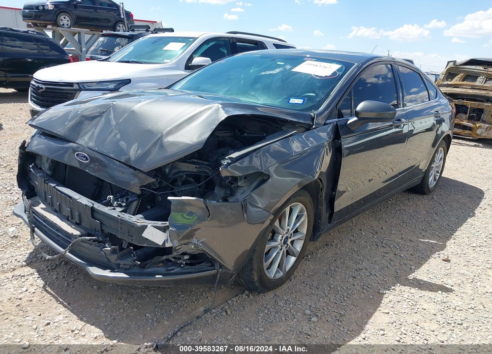 2017 FORD FUSION SE VIN: 3FA6P0H7XHR125175