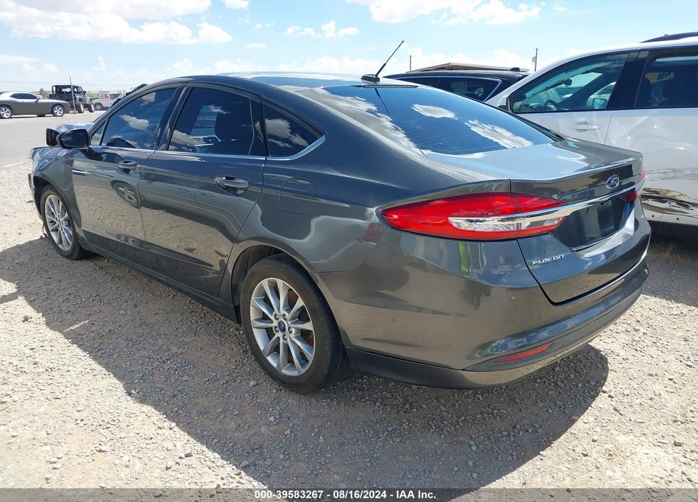 2017 FORD FUSION SE VIN: 3FA6P0H7XHR125175