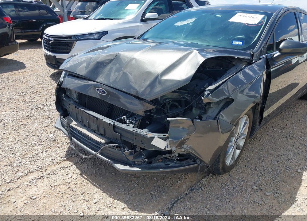 2017 FORD FUSION SE VIN: 3FA6P0H7XHR125175