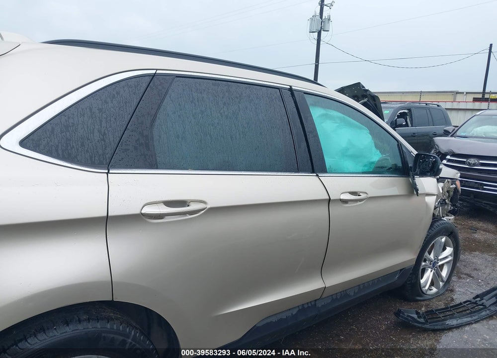 2018 FORD EDGE SEL VIN: 2FMPK3J84JBC26777