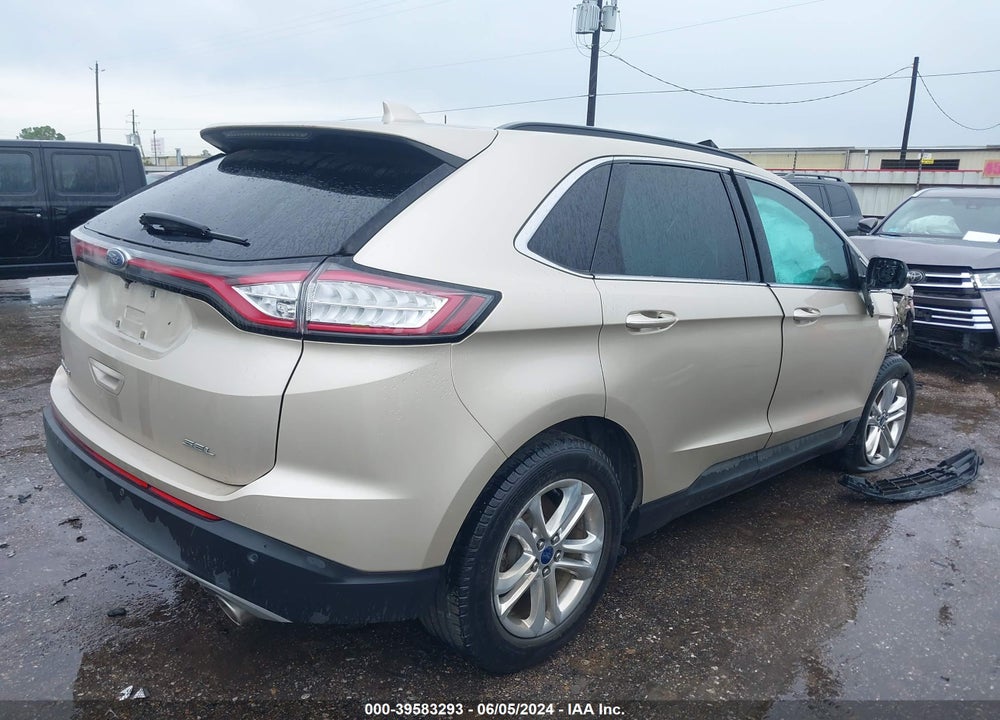 2018 FORD EDGE SEL VIN: 2FMPK3J84JBC26777