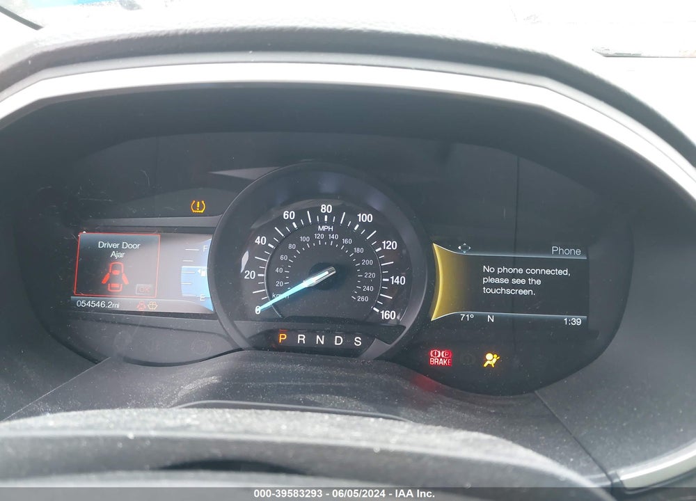 2018 FORD EDGE SEL VIN: 2FMPK3J84JBC26777
