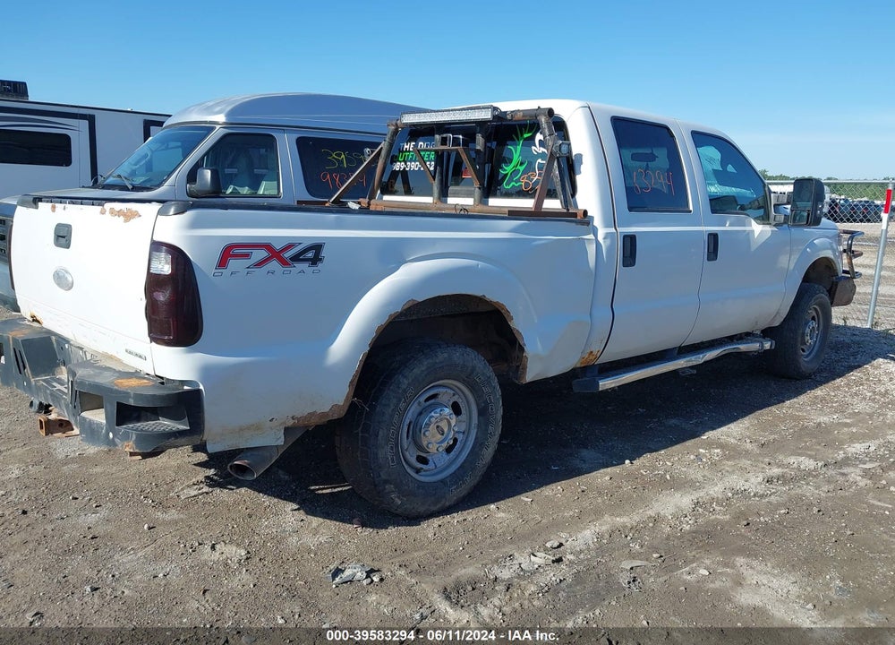 2012 FORD F-250 XLT VIN: 1FT7W2B63CEA96367
