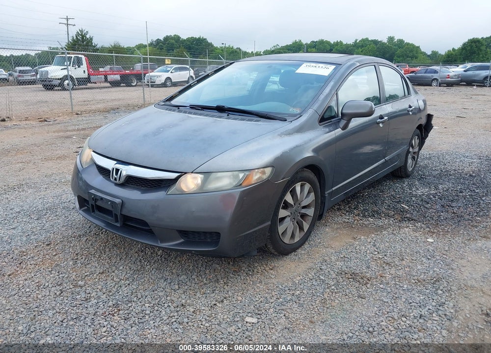 2010 HONDA CIVIC EX VIN: 2HGFA1F89AH524885