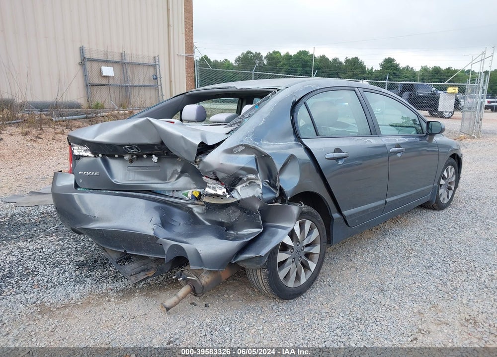 2010 HONDA CIVIC EX VIN: 2HGFA1F89AH524885