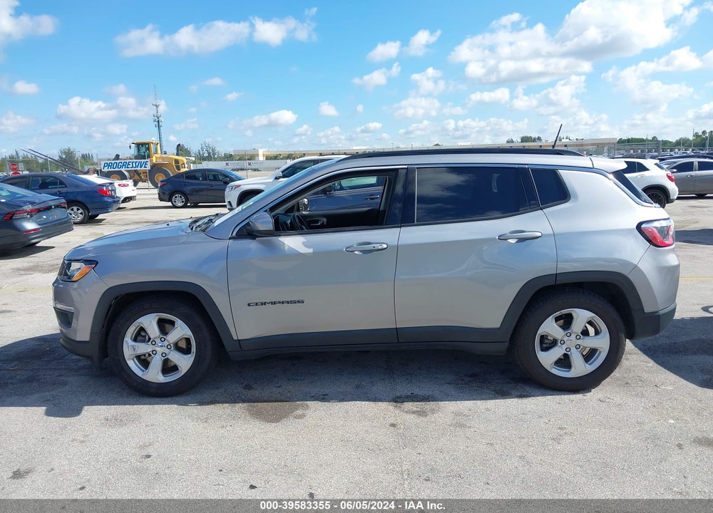 2019 JEEP COMPASS LATITUDE FWD VIN: 3C4NJCBB4KT652242