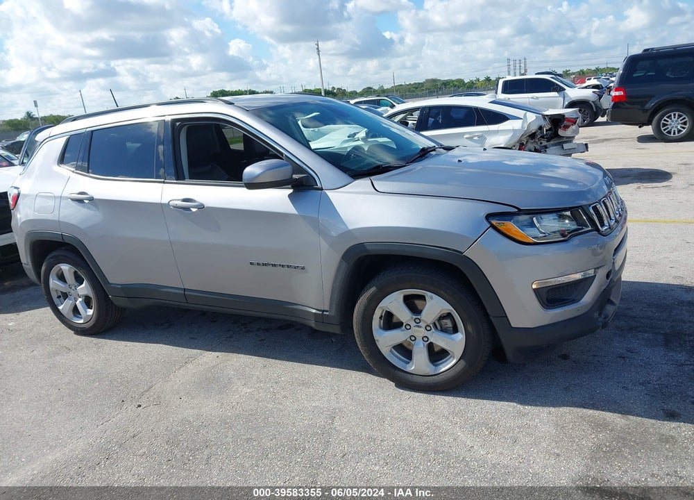 2019 JEEP COMPASS LATITUDE FWD VIN: 3C4NJCBB4KT652242