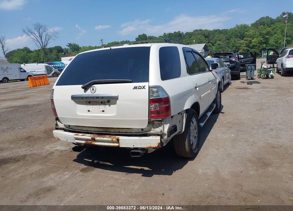 2006 ACURA MDX VIN: 2HNYD18686H550860