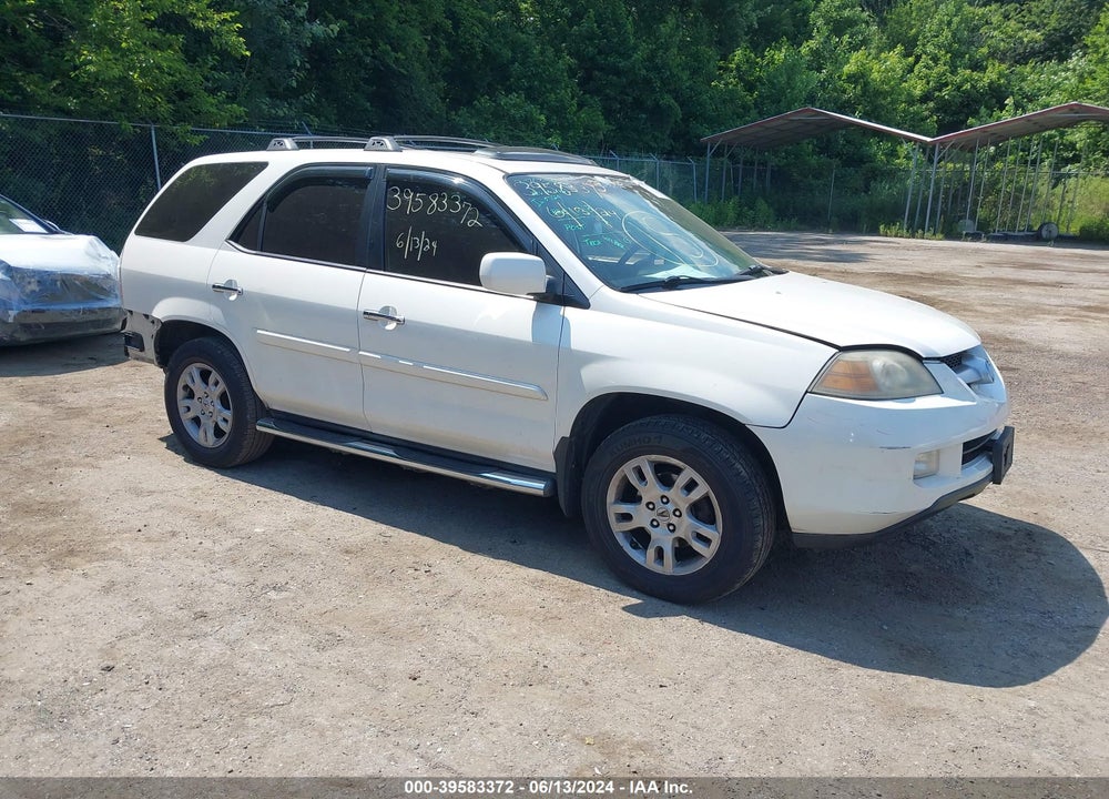 2006 ACURA MDX VIN: 2HNYD18686H550860