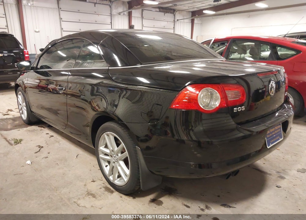 2009 VOLKSWAGEN EOS LUX VIN: WVWFA71F39V013991