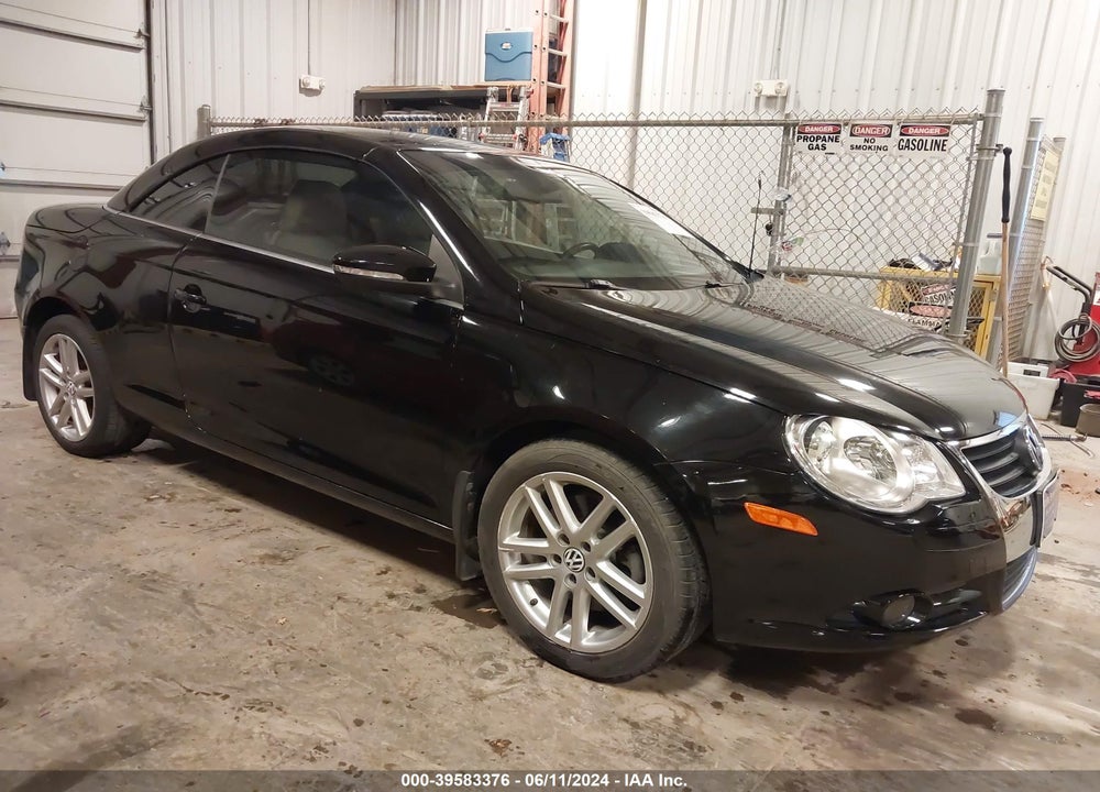 2009 VOLKSWAGEN EOS LUX VIN: WVWFA71F39V013991