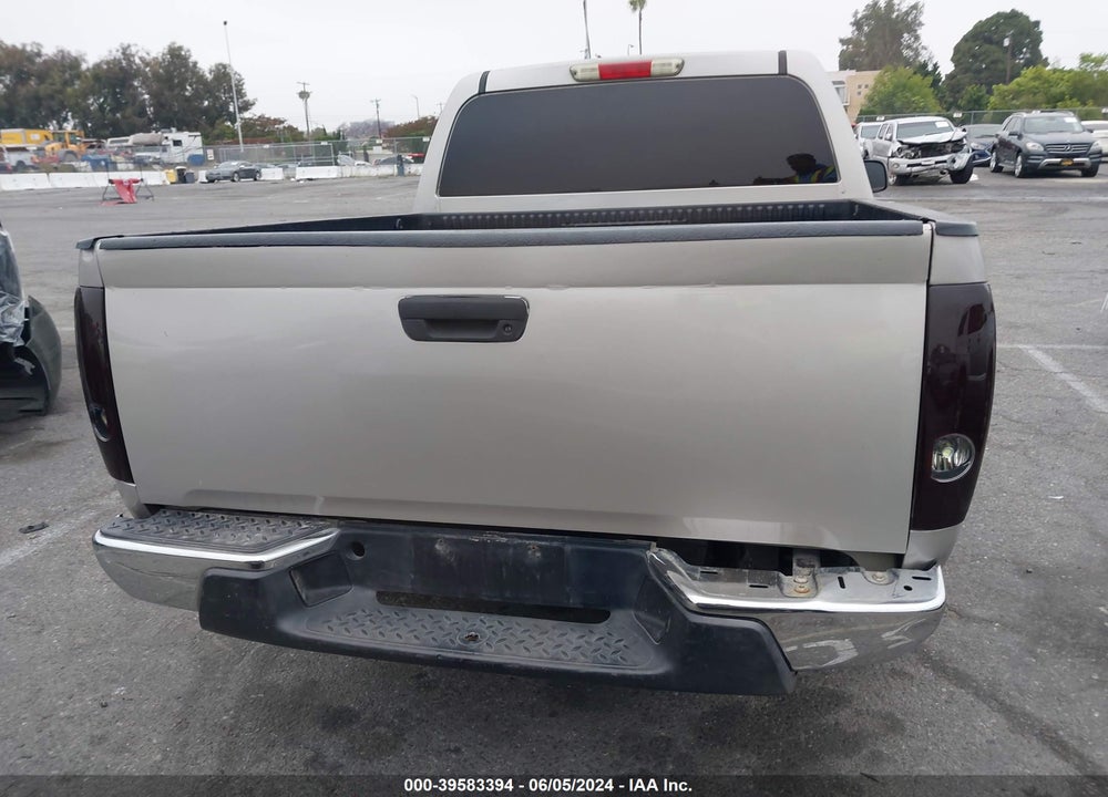 2006 CHEVROLET COLORADO LT VIN: 1GCCS136268114380