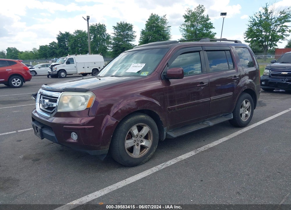 2010 HONDA PILOT EX-L VIN: 5FNYF4H67AB039740